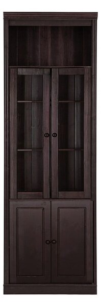 Barna borovi fenyő tálalószekrény 74x223 cm Anita – Støraa