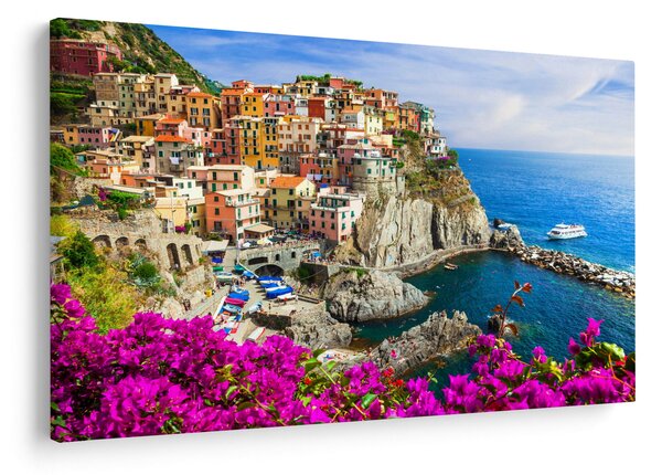 Kép - Manarola olasz falu (90x60 cm)