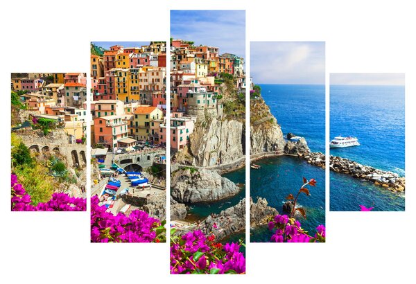 Kép - Manarola olasz falu (150x105 cm)