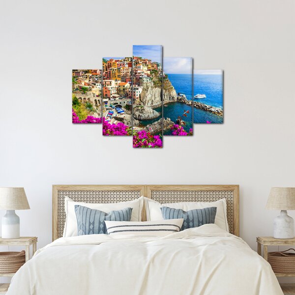 Kép - Manarola olasz falu (150x105 cm)