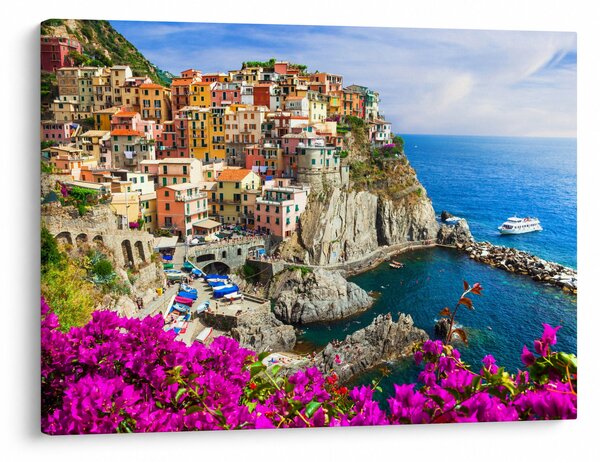Kép - Manarola olasz falu (70x50 cm)