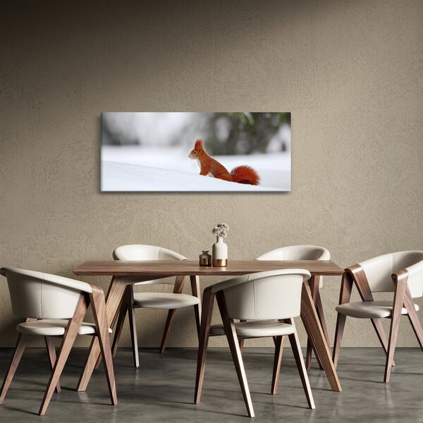 Egy mókus képe (120x50 cm)