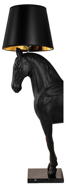 Állólámpa HORSE STAND S fekete - üvegszálas lámpa