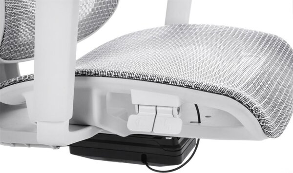 Professzionális irodai szék / forgószék / főnöki szék LVN System Control Pro fehér LV0657