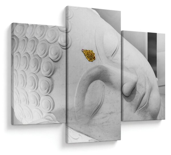 Kép - Fehér Buddha (90x60 cm)