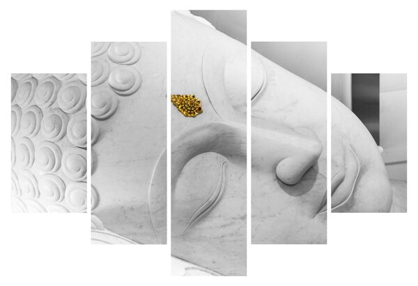 Kép - Fehér Buddha (150x105 cm)