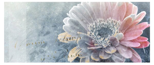 Kép - téli virág (120x50 cm)