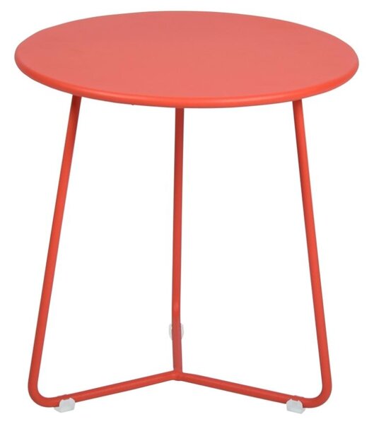 Narancssárga fém oldalasztal Fermob Cocotte 34,5 cm