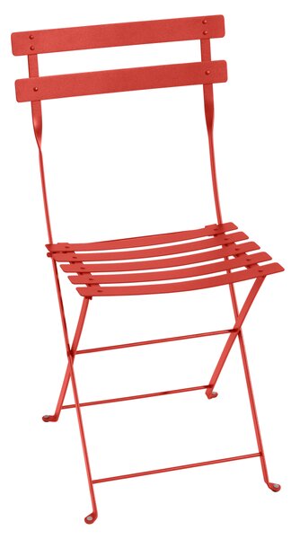 Narancssárga fém összecsukható szék Fermob Bistro