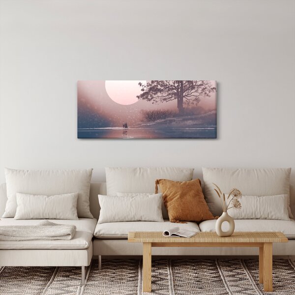 Kép - szerelmes pár (120x50 cm)
