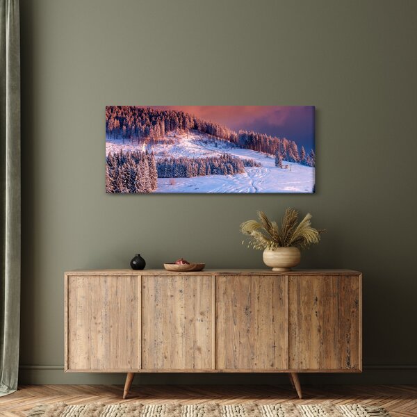 Egy kép egy téli tájról (120x50 cm)