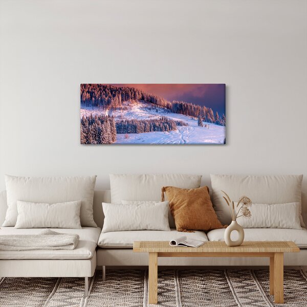 Egy kép egy téli tájról (120x50 cm)