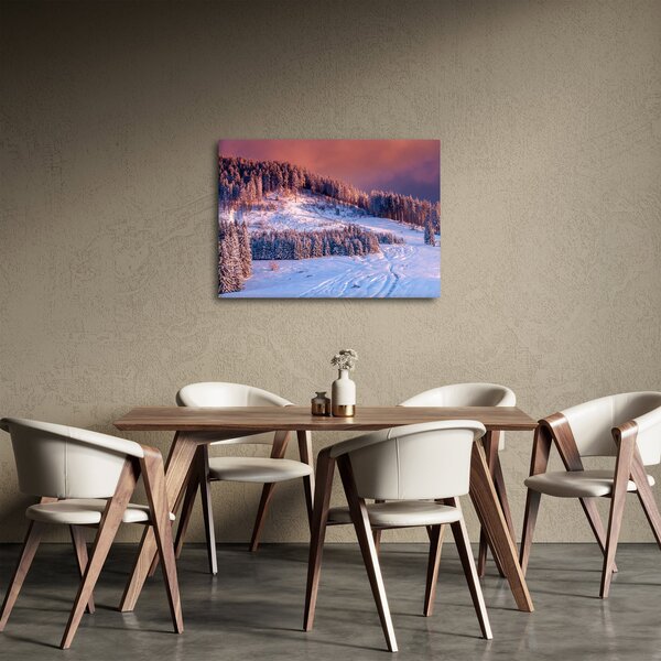 Egy kép egy téli tájról (70x50 cm)