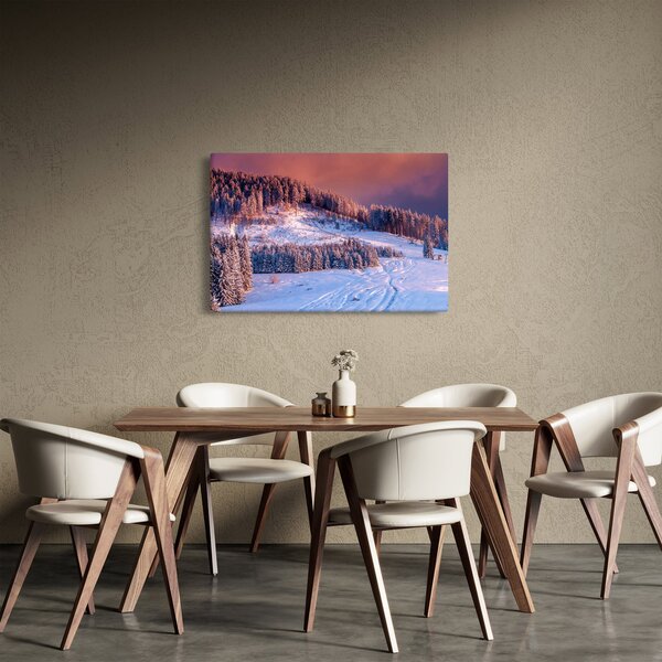 Egy kép egy téli tájról (90x60 cm)