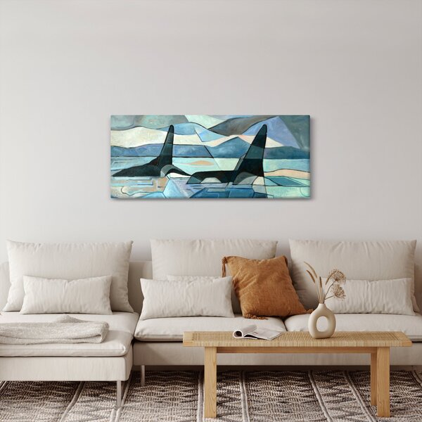 Kép - Orcas (120x50 cm)
