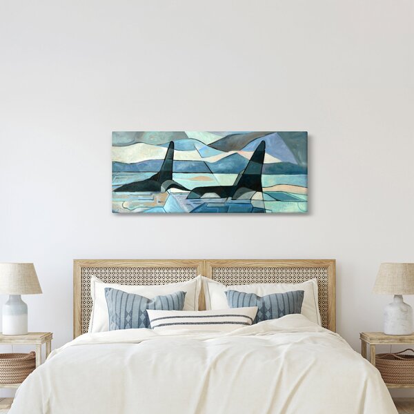 Kép - Orcas (120x50 cm)