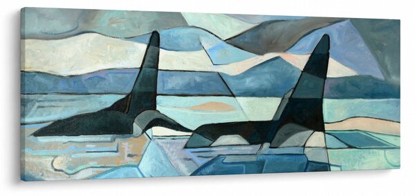Kép - Orcas (120x50 cm)