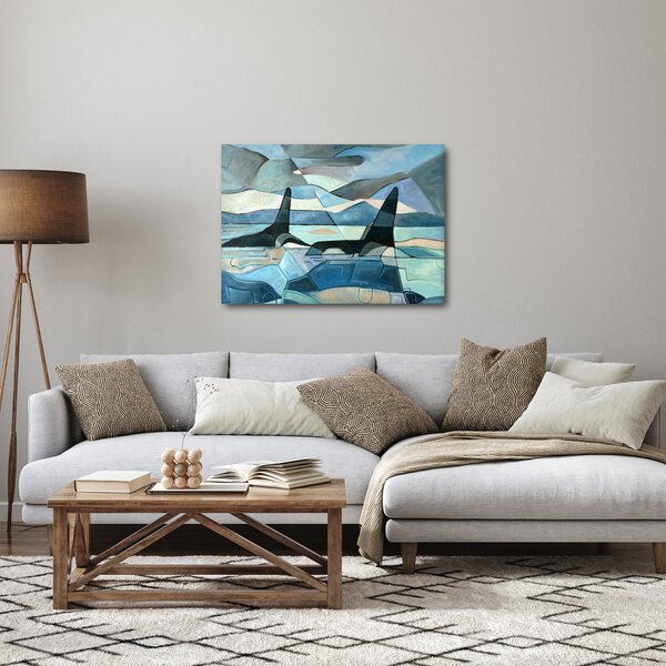 Kép - Orcas (70x50 cm)