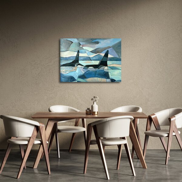 Kép - Orcas (70x50 cm)