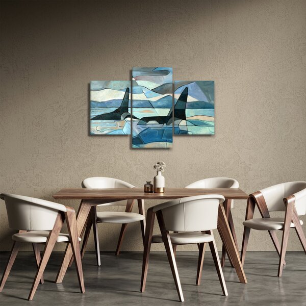 Kép - Orcas (90x60 cm)
