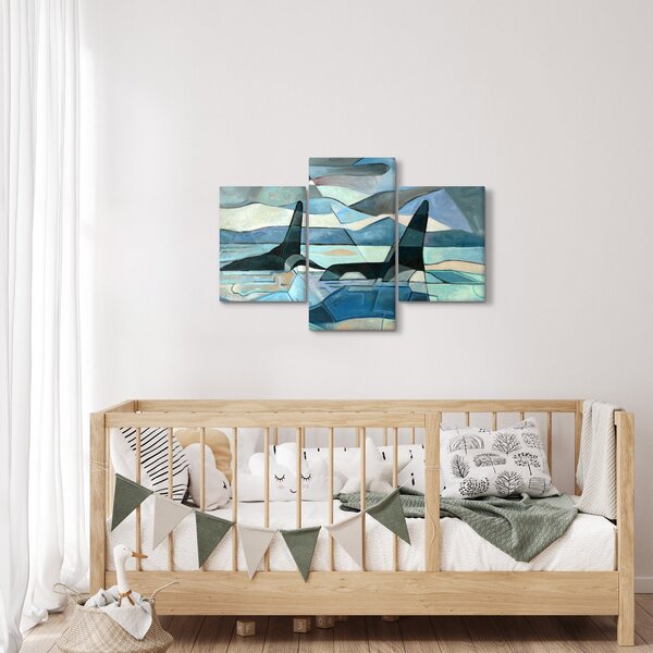 Kép - Orcas (90x60 cm)