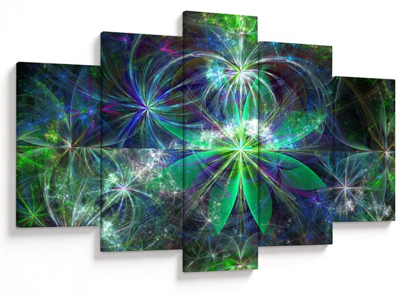 Kép - Absztrakt geometriai formák (150x105 cm)