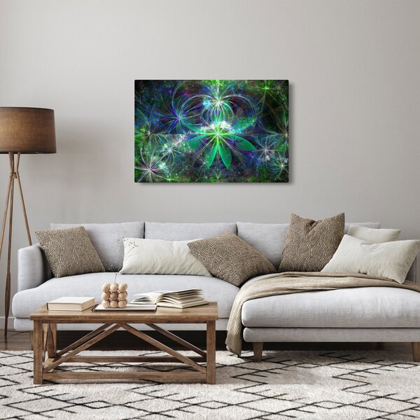 Kép - Absztrakt geometriai formák (90x60 cm)