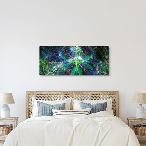 Kép - Absztrakt geometriai formák (120x50 cm)