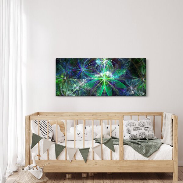 Kép - Absztrakt geometriai formák (120x50 cm)