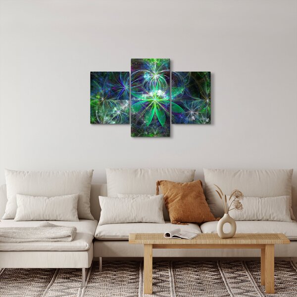 Kép - Absztrakt geometriai formák (90x60 cm)
