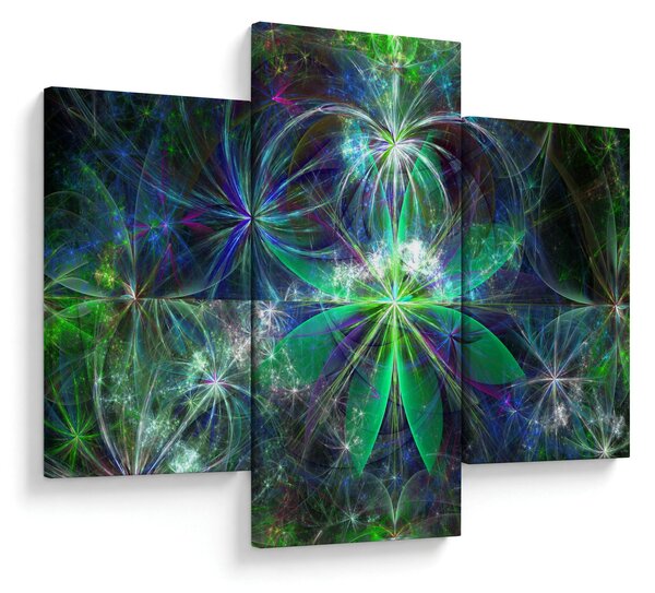 Kép - Absztrakt geometriai formák (90x60 cm)
