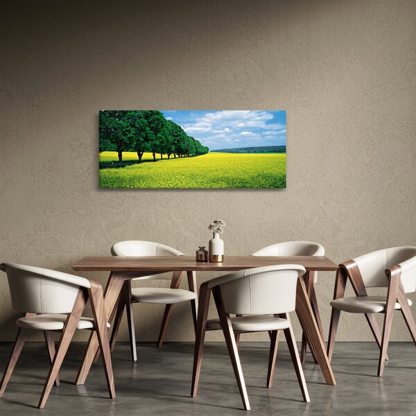 A mező képe egy sikátorral (120x50 cm)