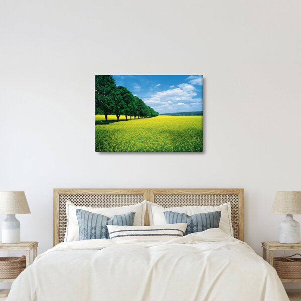 A mező képe egy sikátorral (70x50 cm)