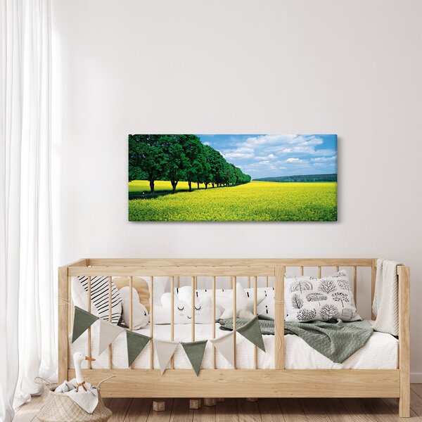 A mező képe egy sikátorral (120x50 cm)