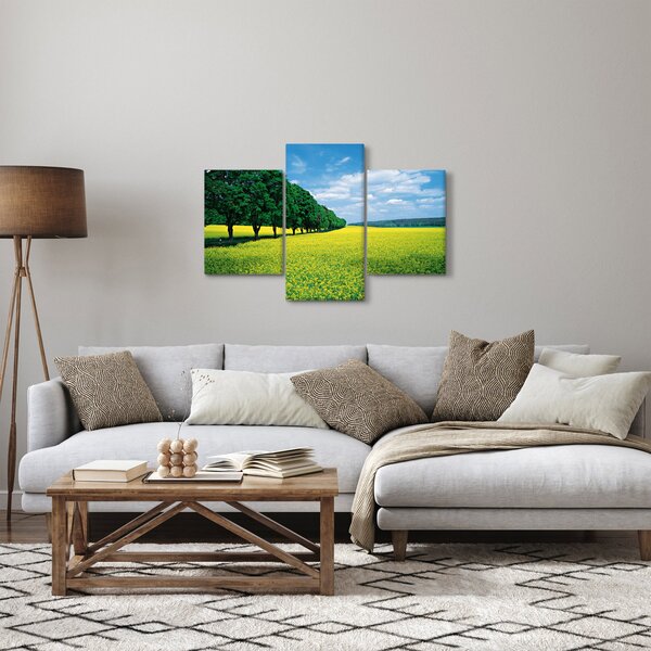 A mező képe egy sikátorral (90x60 cm)
