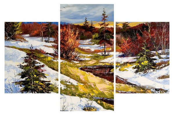 Kép - A tavasz érkezése (90x60 cm)