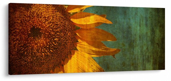 Kép - napraforgó (120x50 cm)