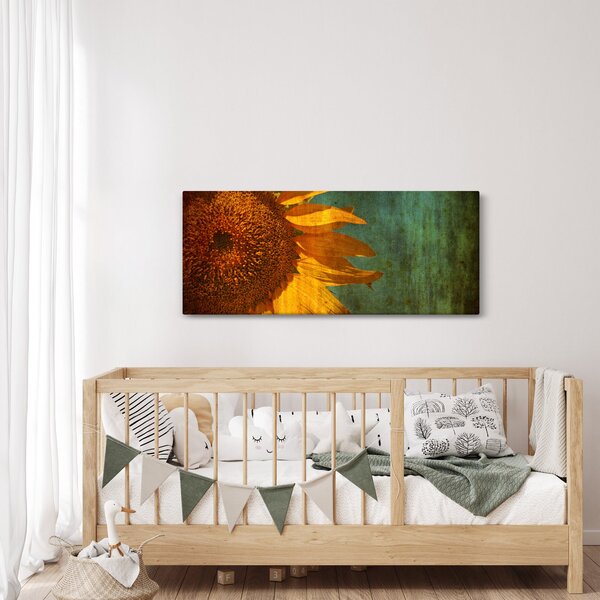Kép - napraforgó (120x50 cm)