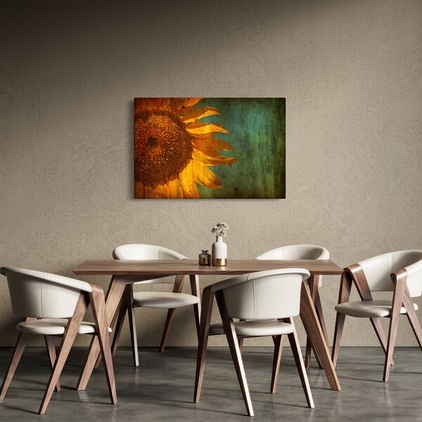 Kép - napraforgó (90x60 cm)