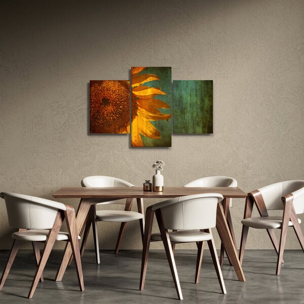 Kép - napraforgó (90x60 cm)