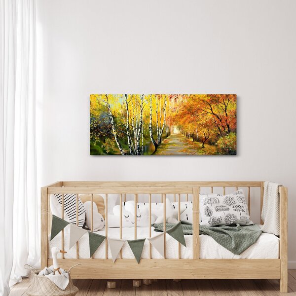 Kép - Egy romantikus sugárút a víz mentén. (120x50 cm)