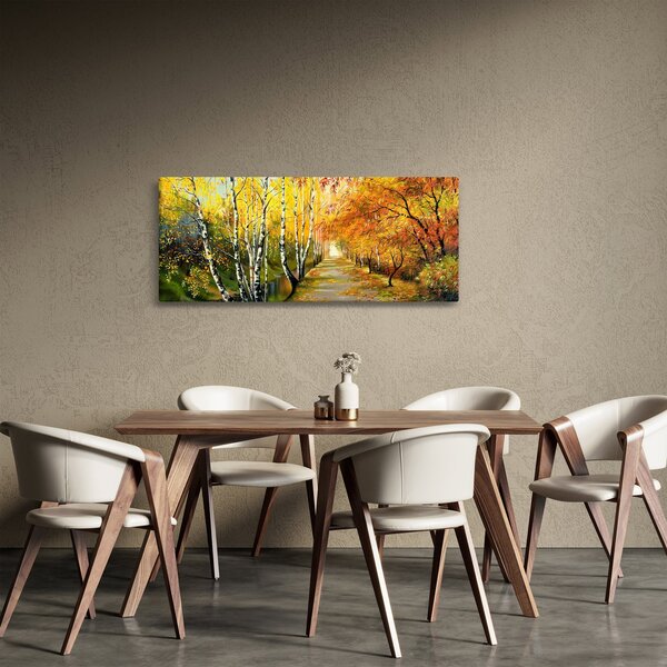 Kép - Egy romantikus sugárút a víz mentén. (120x50 cm)