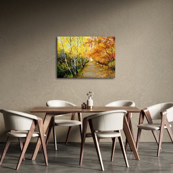 Kép - Egy romantikus sugárút a víz mentén. (70x50 cm)