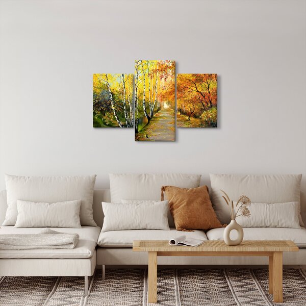 Kép - Egy romantikus sugárút a víz mentén. (90x60 cm)