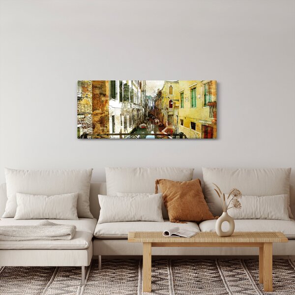 Kép - Utca Velencében (120x50 cm)