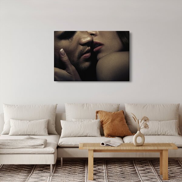 Kép - csók (90x60 cm)