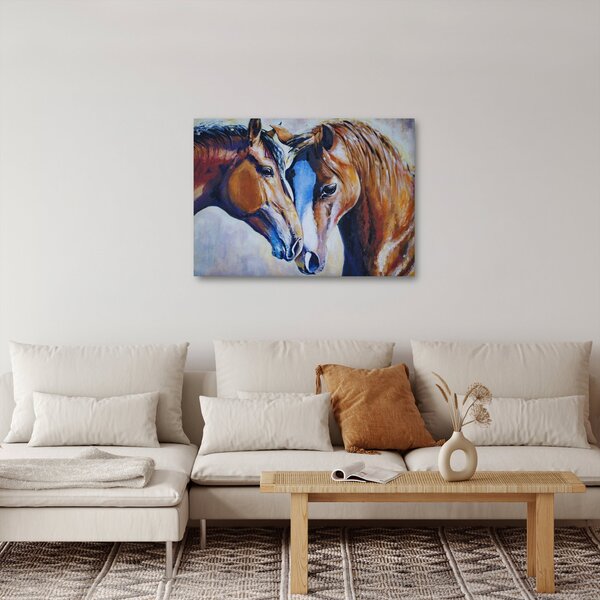 Kép - szerelmes lovak (70x50 cm)