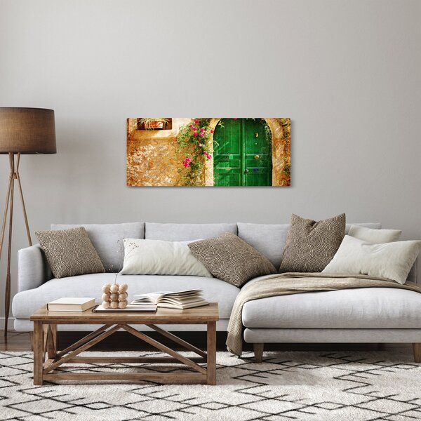 Egy régi ajtó képe (120x50 cm)