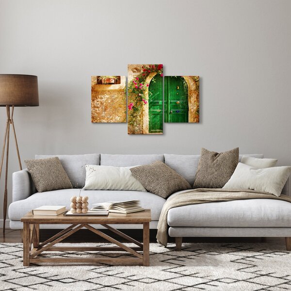 Egy régi ajtó képe (90x60 cm)