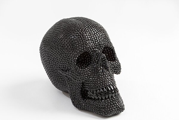SCHULLER-824729 CALAVERA FEKETE SZÍNŰ SZOBOR